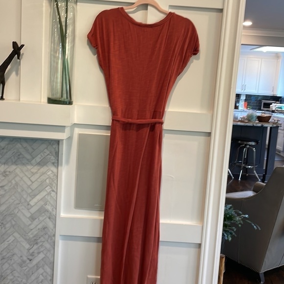 Sanctuary Maxi T-shirt Dress Rust - Picture 6 of 8